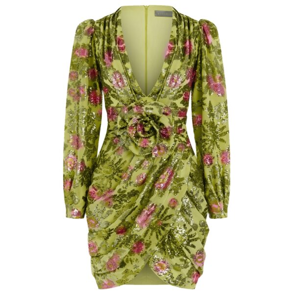 Rasario Floral Dress – couture evening dress