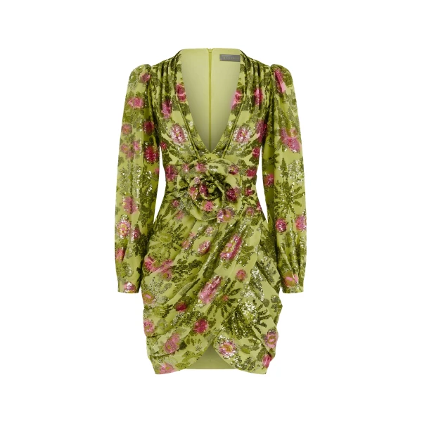 Rasario Floral Dress – couture evening dress