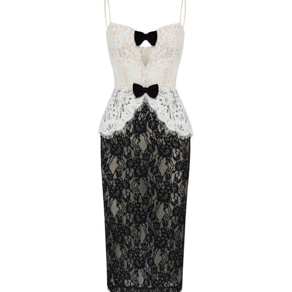 Rasario Lace Dress – couture evening dress