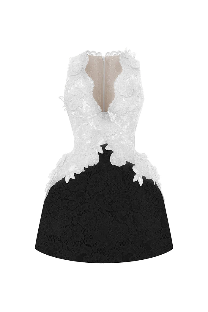 Rasario Lace Dress – couture evening dress