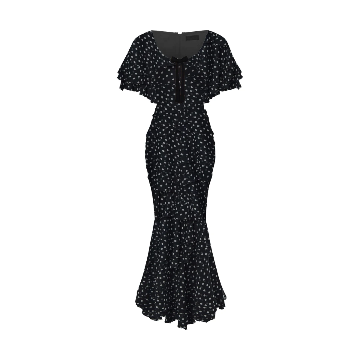 Rasario polka dot – couture evening dress