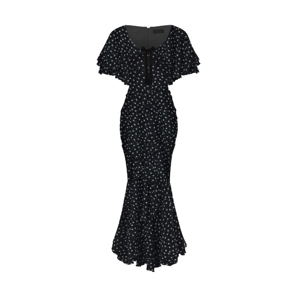 Rasario polka dot – couture evening dress
