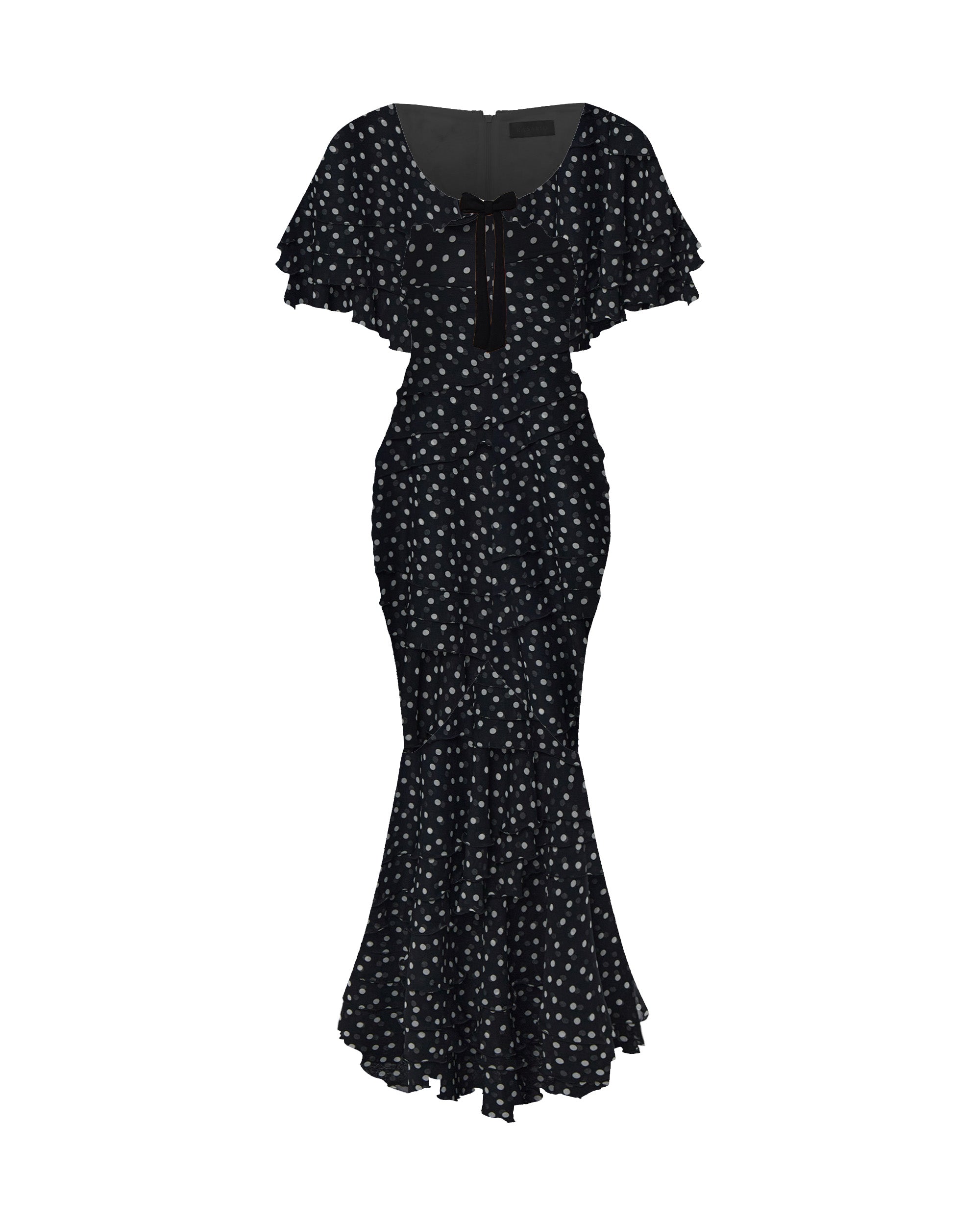 Rasario polka dot – couture evening dress