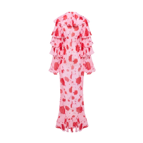 Rasario Floral Dress – couture evening dress