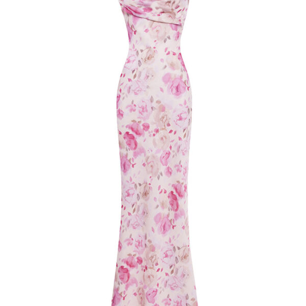 Rasario Floral Dress – couture evening dress