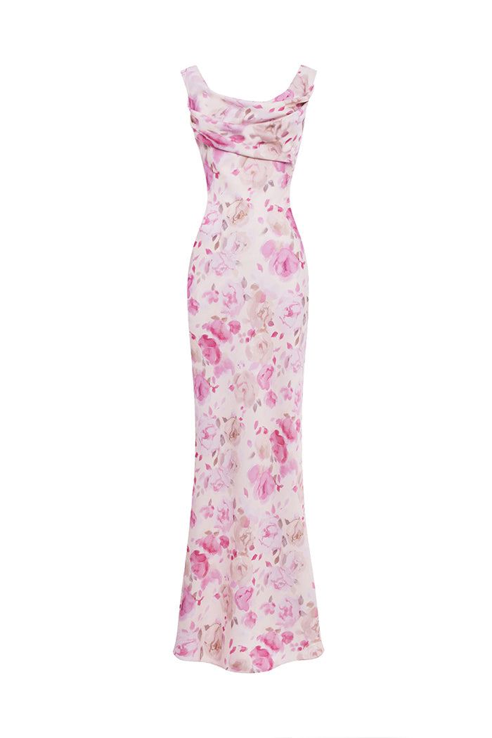 Rasario Floral Dress – couture evening dress