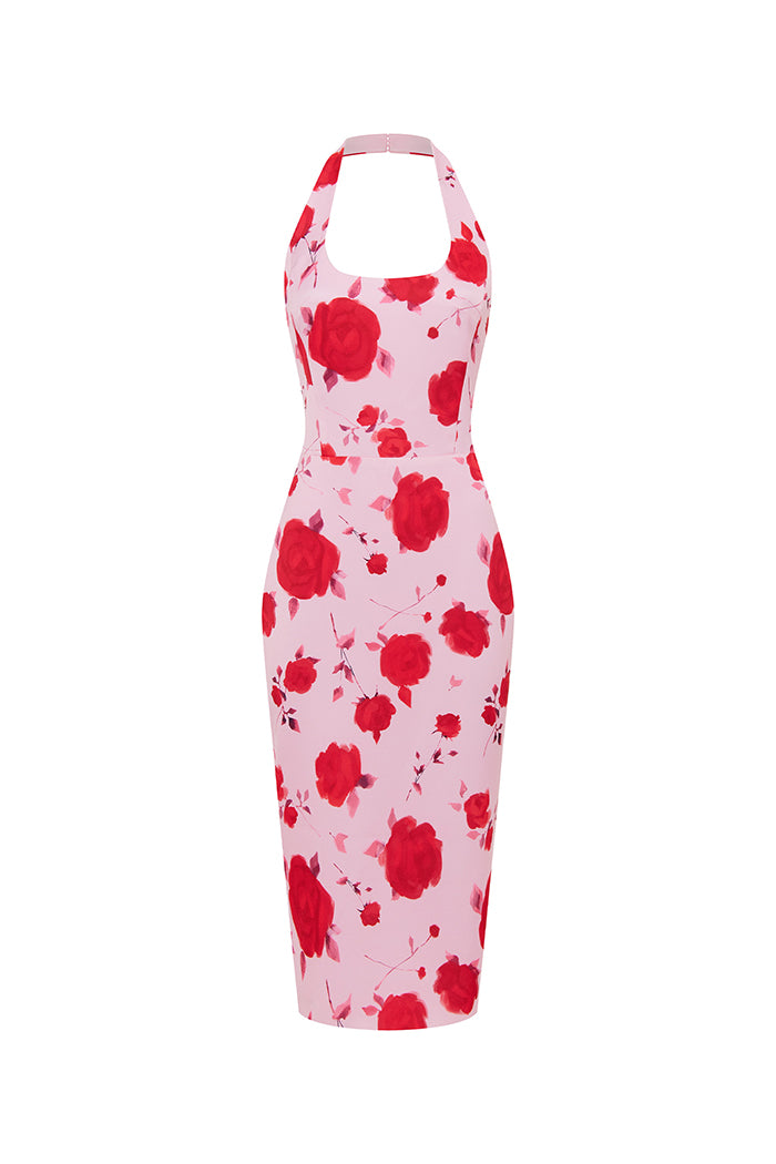 Rasario Floral Dress – couture evening dress