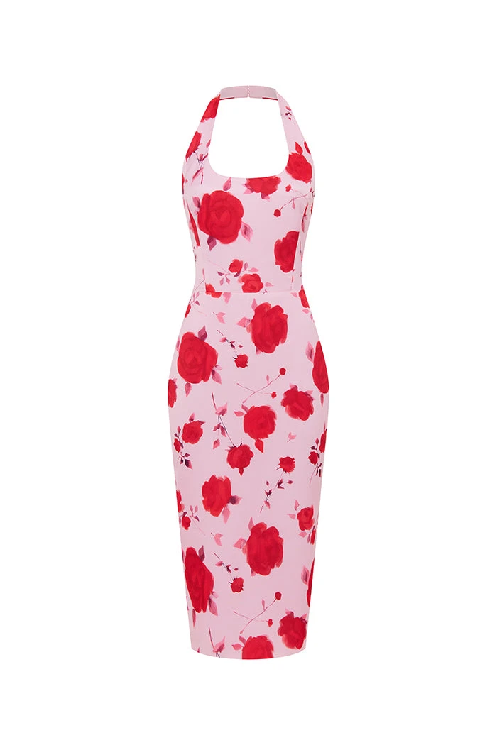 Rasario Floral Dress – couture evening dress