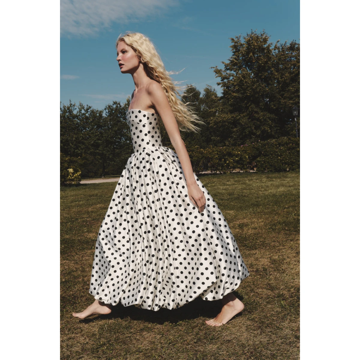 Rasario Polka dot – couture evening dress
