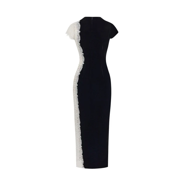 Rasario Velvet Dress – couture evening dress