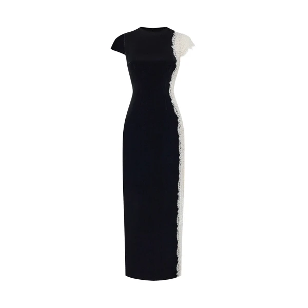 Rasario Velvet Dress – couture evening dress