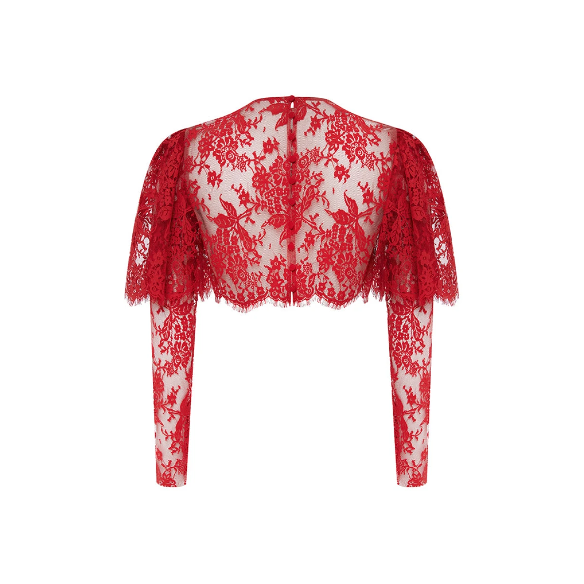 Rasario Lace Top – couture evening dress