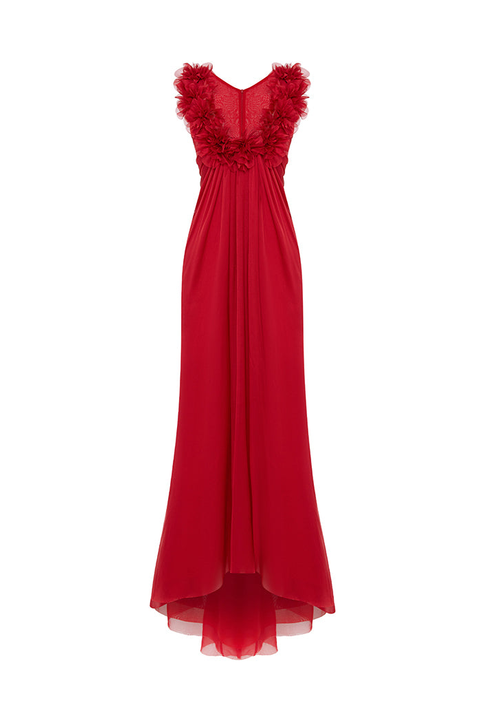 Rasario Draped Dress – couture evening dress
