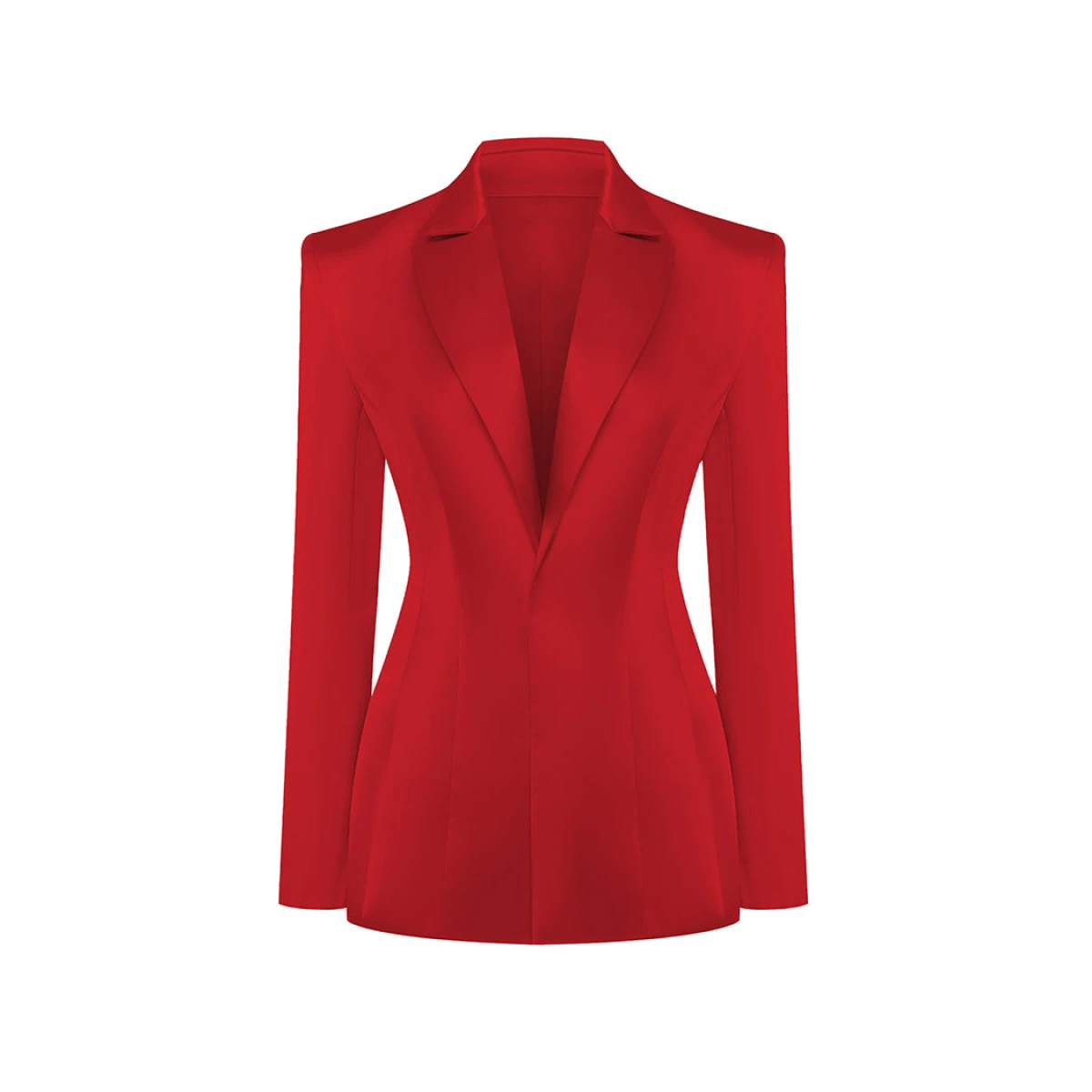 Rasario Satin Jacket – couture evening dress