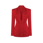 Rasario Satin Jacket – couture evening dress