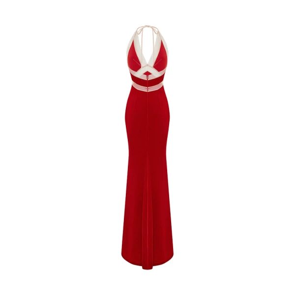 Rasario Velvet Dress – couture evening dress