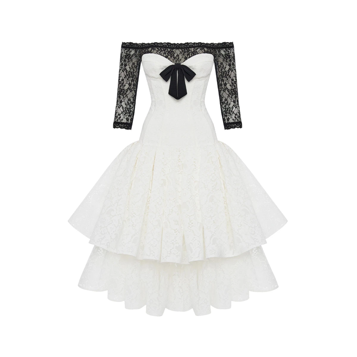 Rasario Lace Dress – couture evening dress