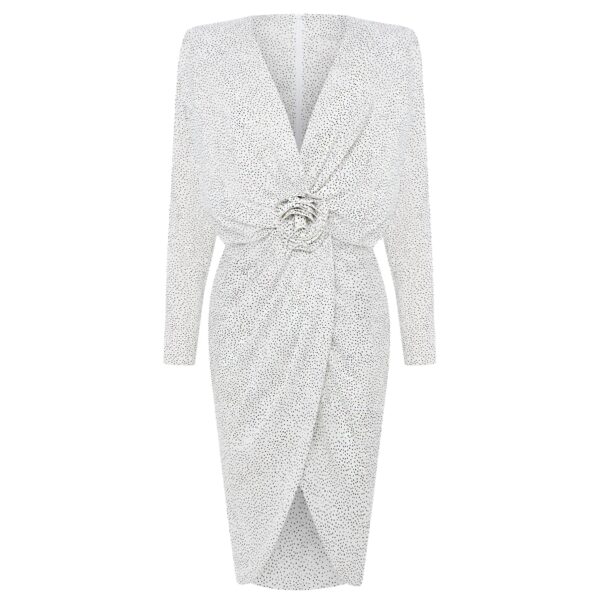 Rasario Draped Dress – couture evening dress
