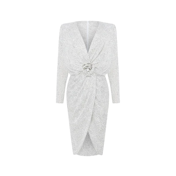 Rasario Draped Dress – couture evening dress