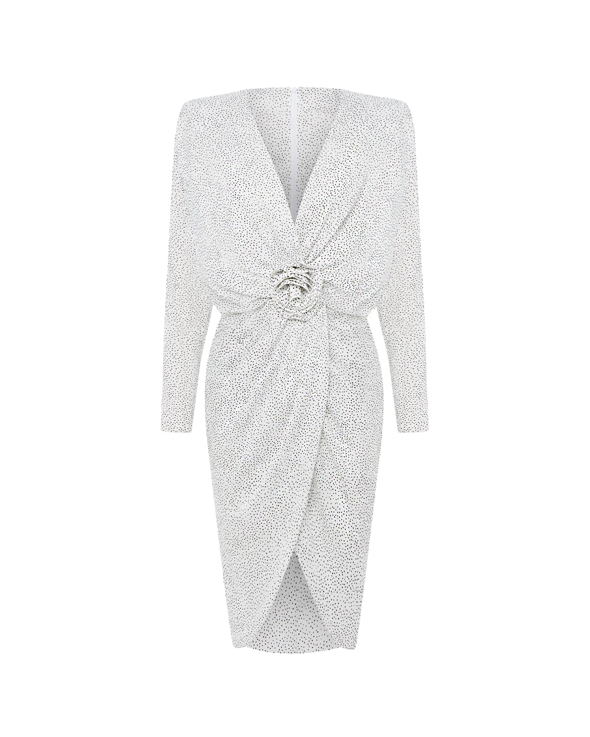 Rasario Draped Dress – couture evening dress