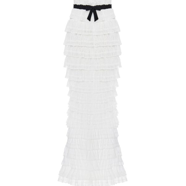 Rasario Lace Skirt – couture evening dress