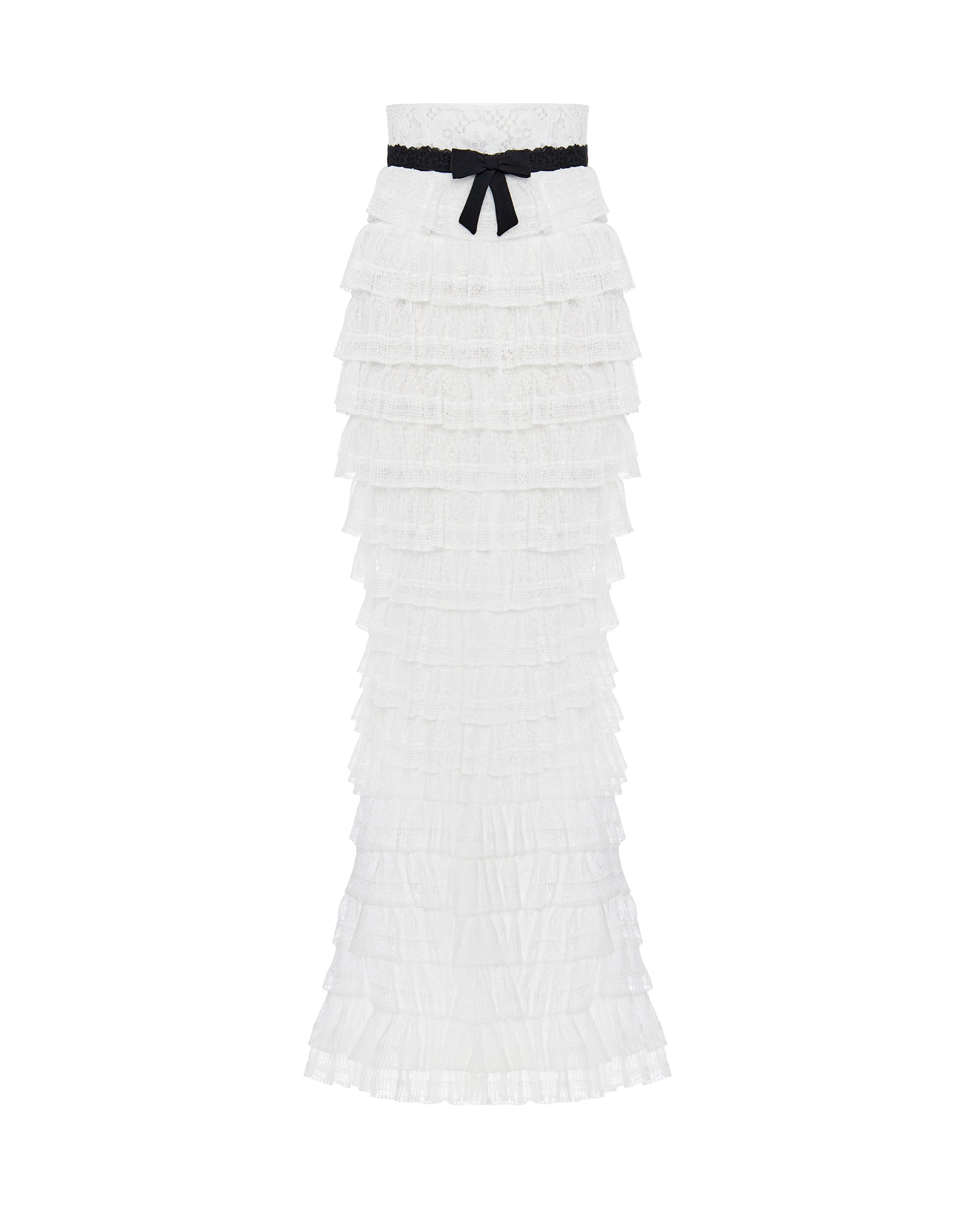 Rasario Lace Skirt – couture evening dress