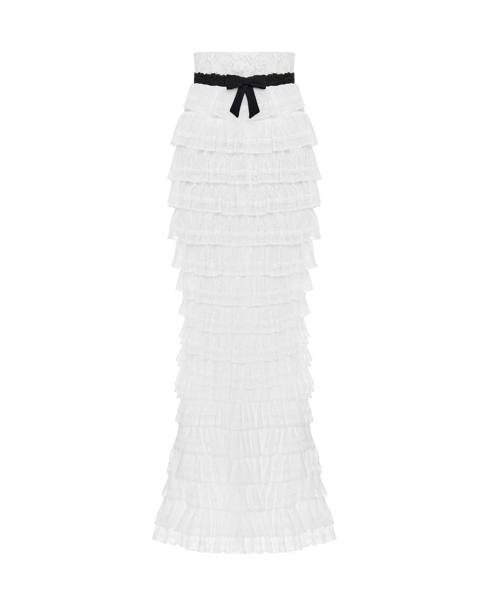 Rasario Lace Skirt – couture evening dress