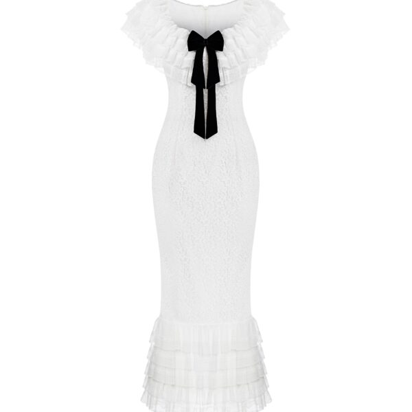 Rasario Lace Dress – couture evening dress