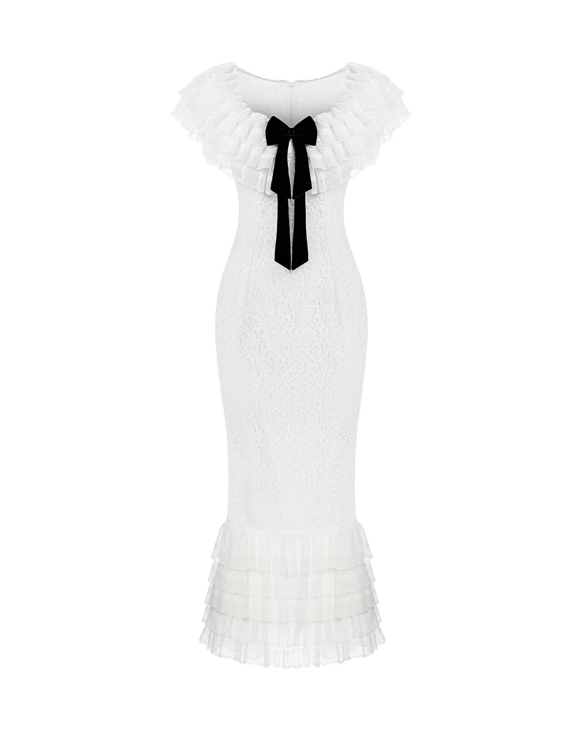 Rasario Lace Dress – couture evening dress