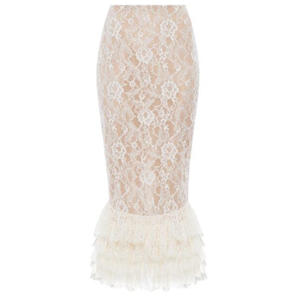 Rasario Lace Skirt – couture evening dress