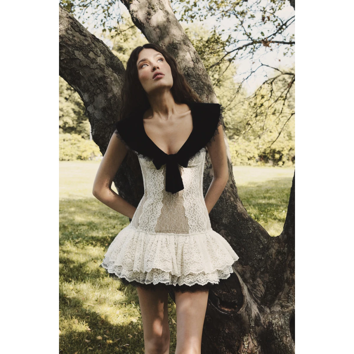 Rasario Lace Dress – couture evening dress