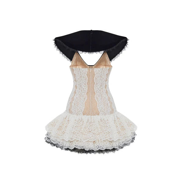 Rasario Mini Dress – couture evening dress