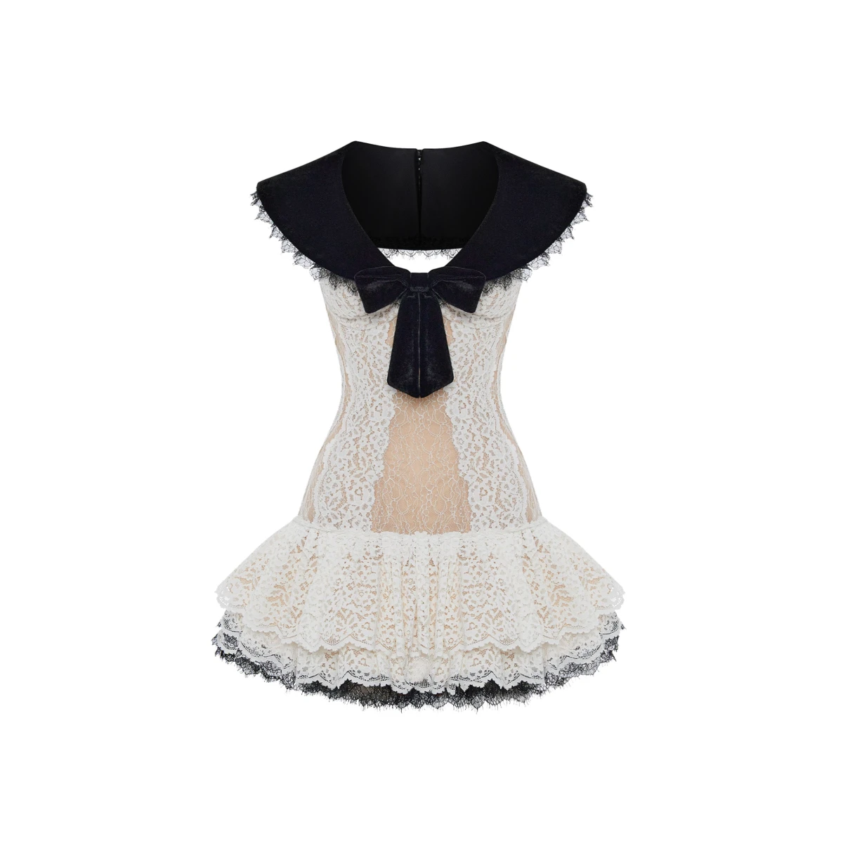 Rasario Mini Dress – couture evening dress