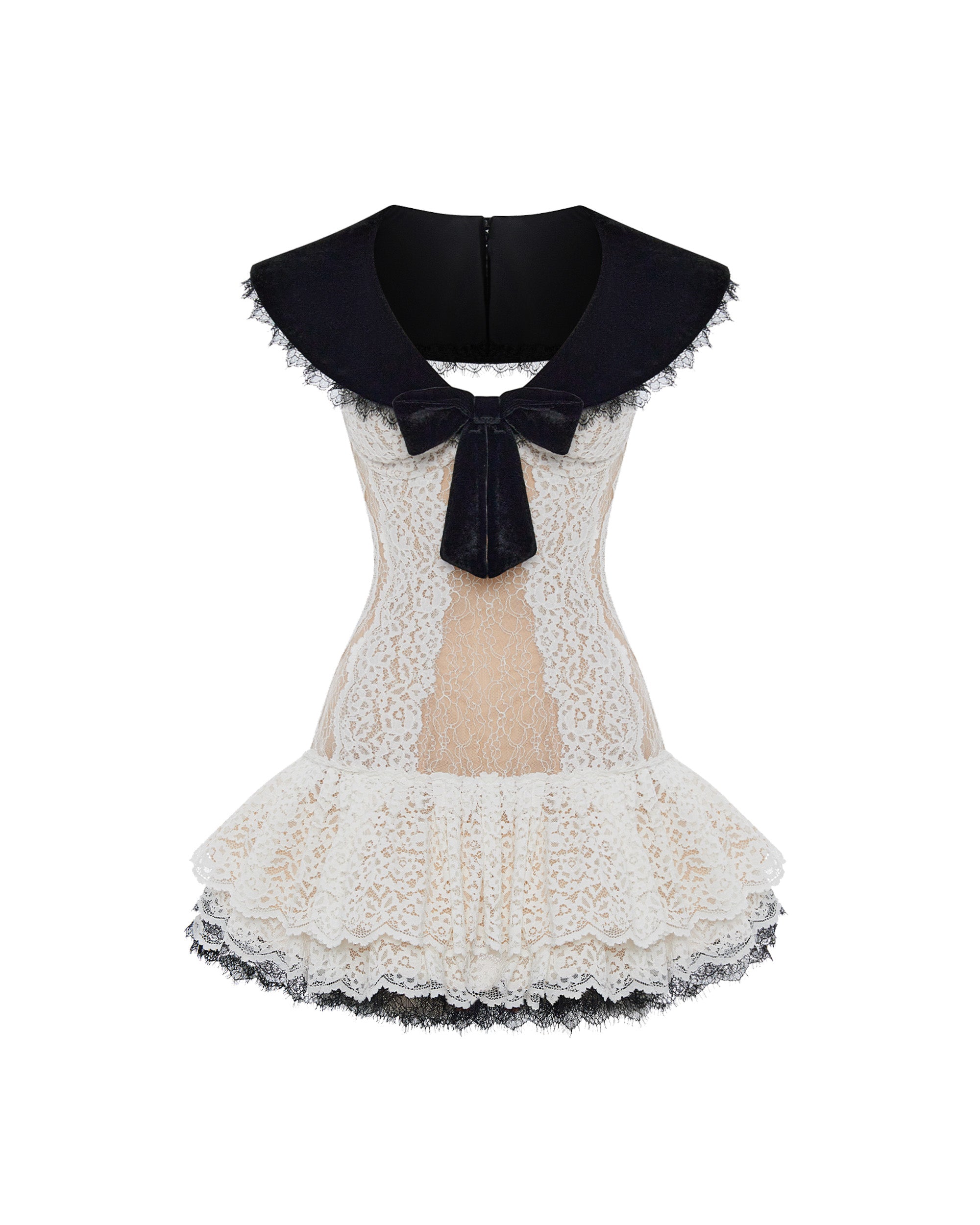 Rasario Mini Dress – couture evening dress