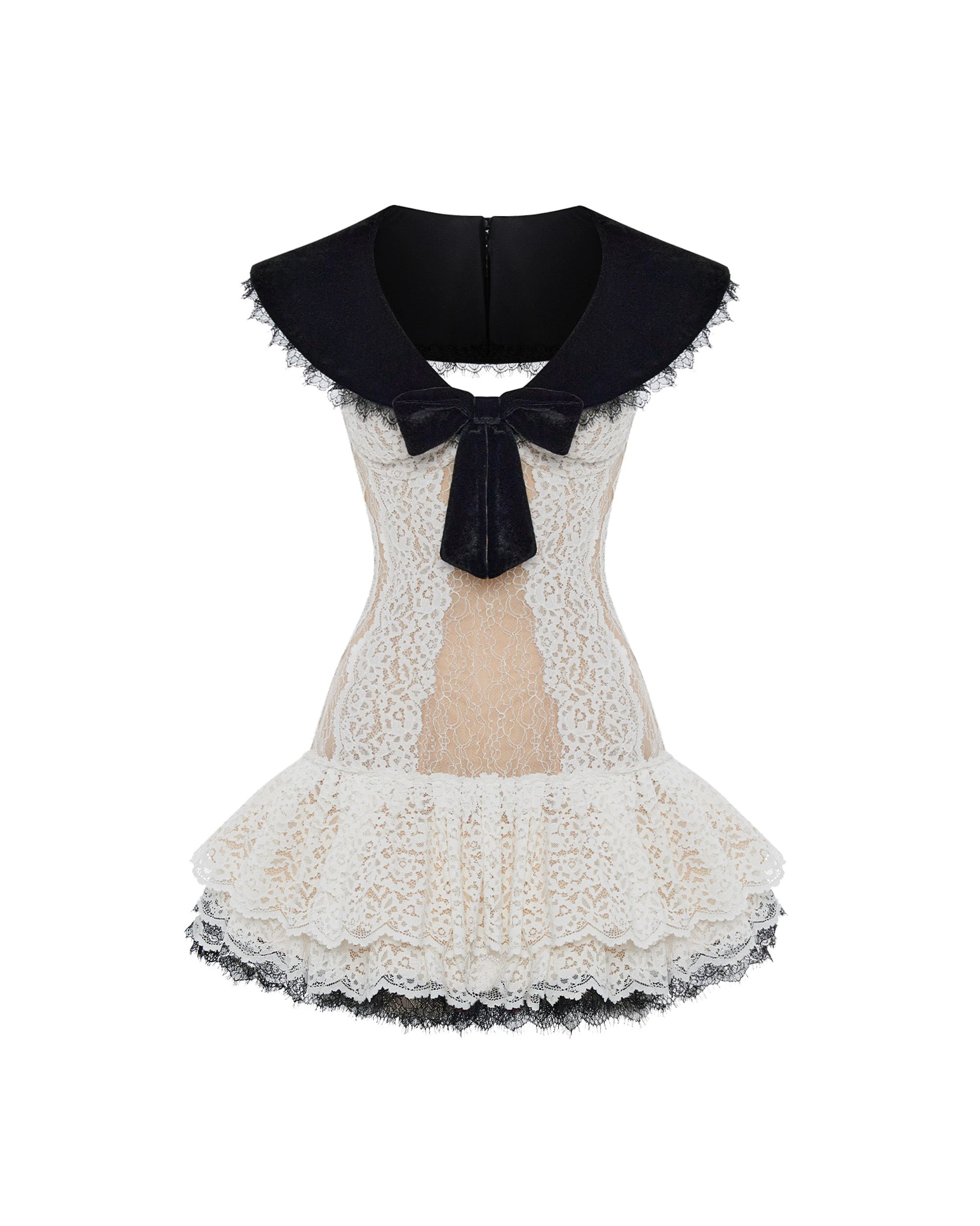 Rasario Mini Dress – couture evening dress
