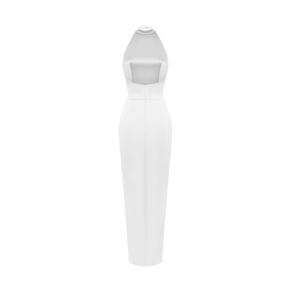 Rasario Satin Dress – couture evening dress