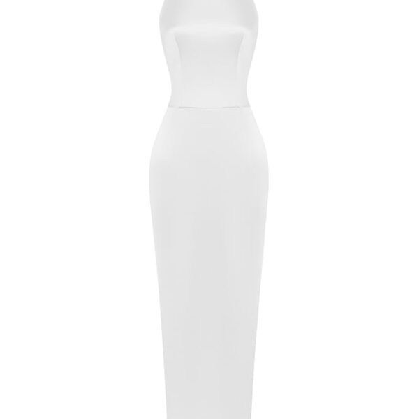 Rasario Satin Dress – couture evening dress