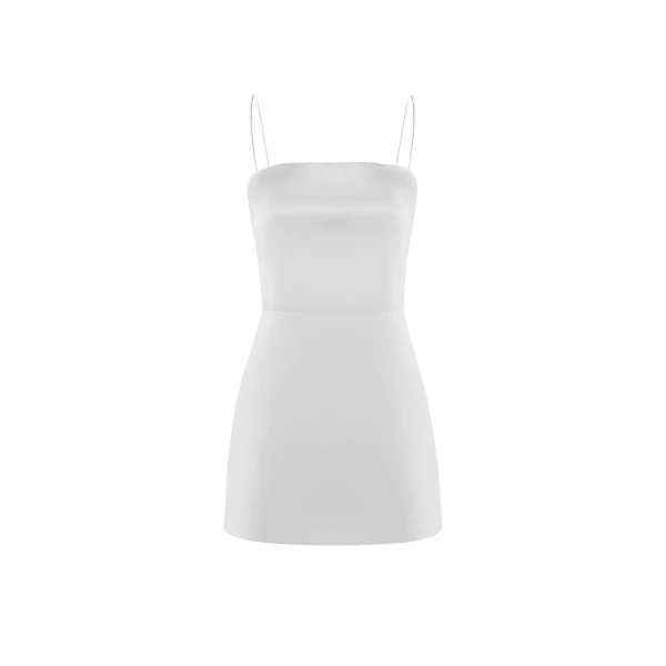 Rasario Satin Dress – couture evening dress