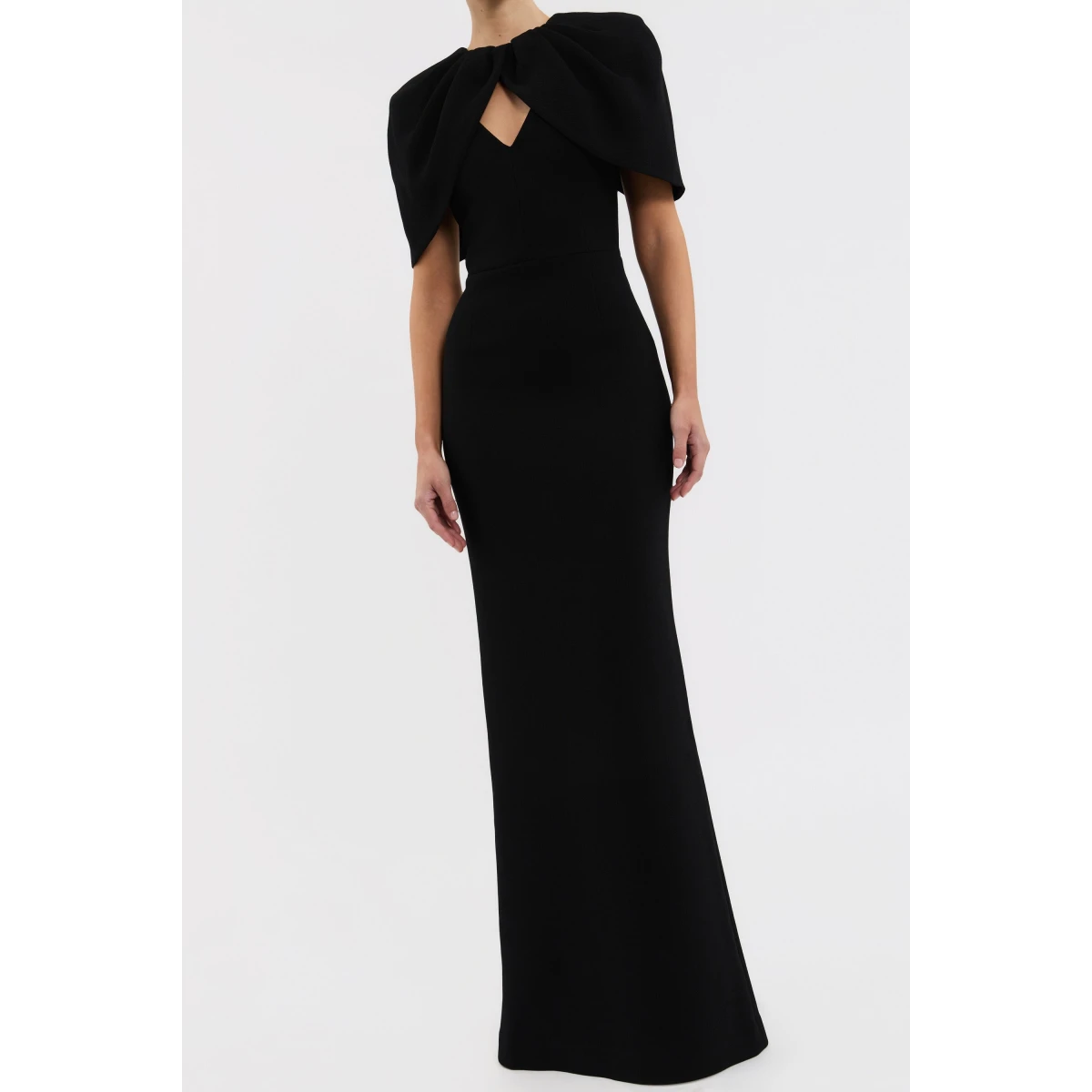 this gown is designed to make a statement.