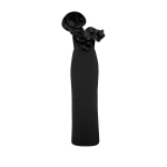 Rebecca Vallance Black Dresses The Ella Gown in black is a captivating statement dress
