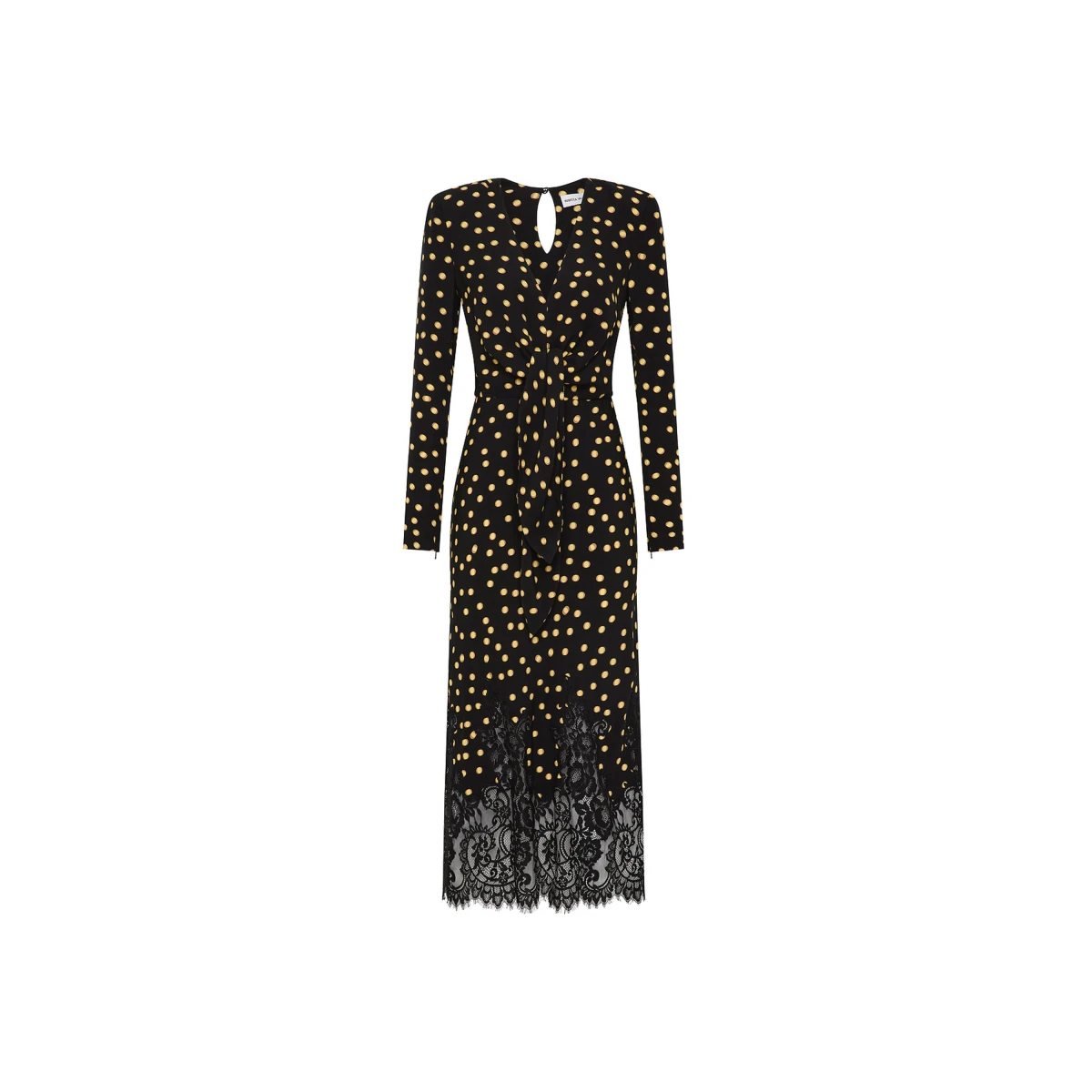 Rebecca Vallance Black Dresses The Millie Midi Dress is timeless and refined