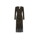 Rebecca Vallance Black Dresses The Millie Midi Dress is timeless and refined