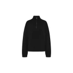 Rebecca Vallance Black Knitwear The Melissa Knit Jumper in black infuses the perfect balance of modern style and comfort. Tailored from wool