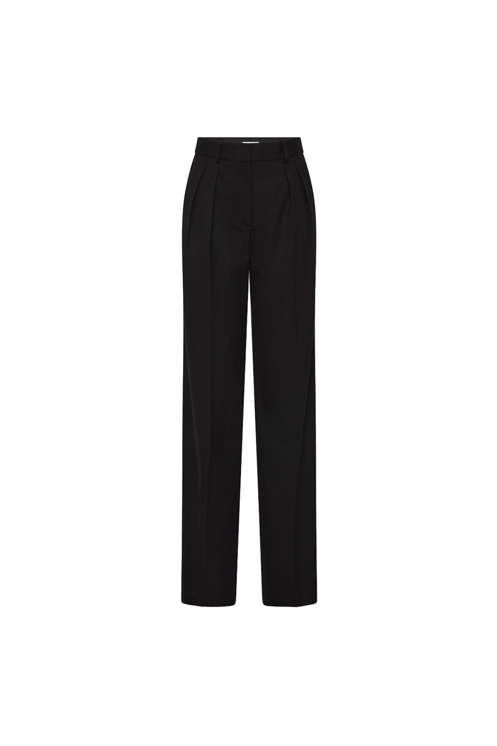Rebecca Vallance Black Pants The Finley Pant in black epitomises sophisticated suiting. Featuring a tailored wide leg silhouette
