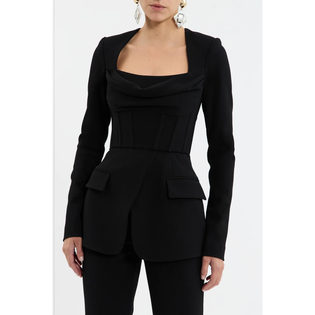 this versatile top transitions effortlessly from day to night.