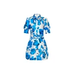 Rebecca Vallance Blue Dresses The Sapphira Mini Dress harmonises timeless sophistication and chic style