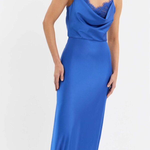 Rebecca Vallance Blue Dresses The Remi Gown is striking in blue