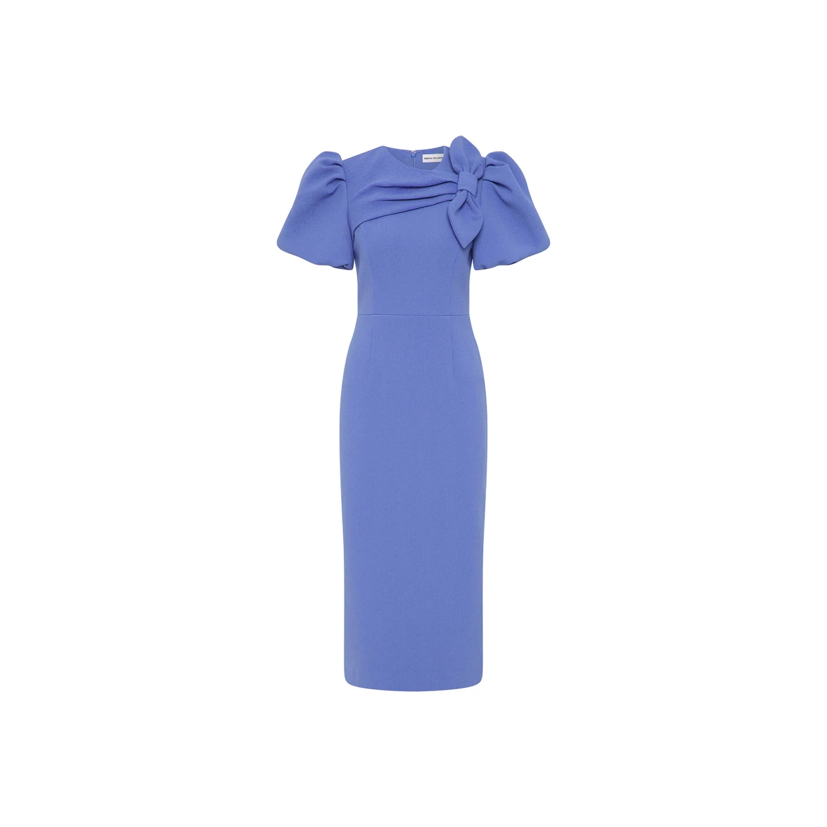 Rebecca Vallance Blue Dresses The Violetta Midi Dress is eye-catching in periwinkle blue