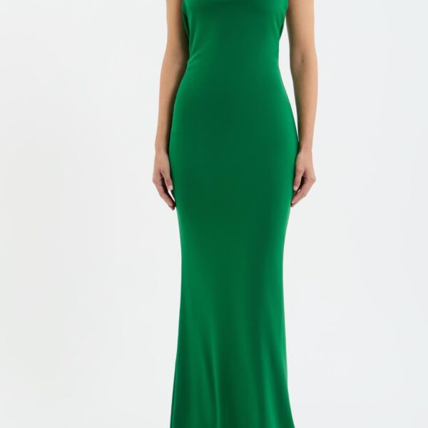 radiating feminine sophistication. Crafted from premium jersey