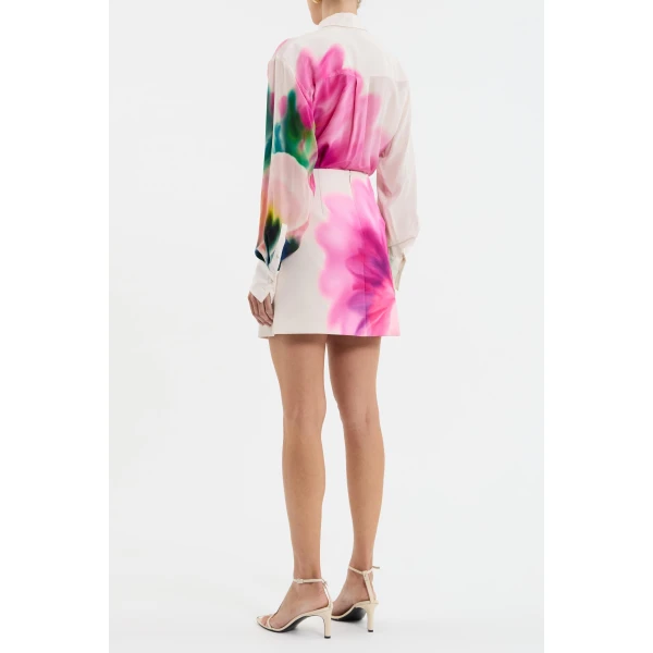 this blouse pairs beautifully with our matching Dahlia Blossom Skirt.